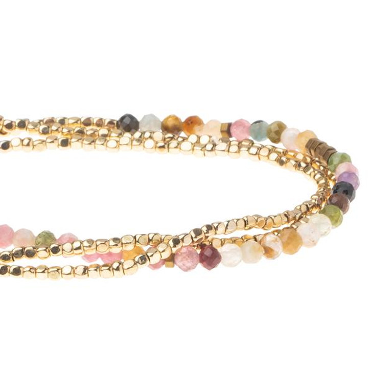 Scout Delicate Stone Bracelet/Necklace Tourmaline