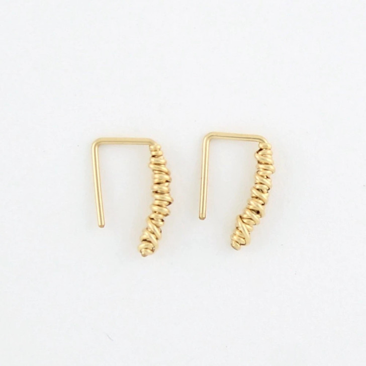 Dianne Rodger Yellow Gold Filled Earring Stem
