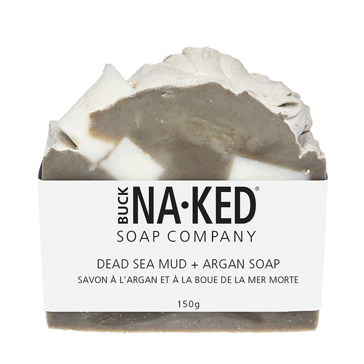 Buck Naked Soap Company Dead Sea Mud & Argan Soap Bar