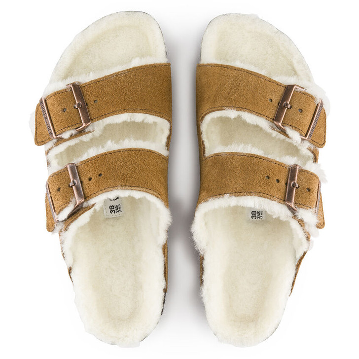 Birkenstock Arizona Shearling Mink Regular