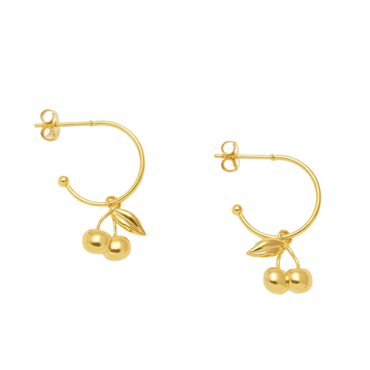 Estella Bartlett Gold Plated Cherry Bomb Earrings