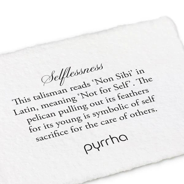 Pyrrha Selflessness Locket Necklace 24"
