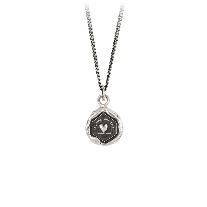 Pyrrha Always Sincere Talisman Necklace 16"