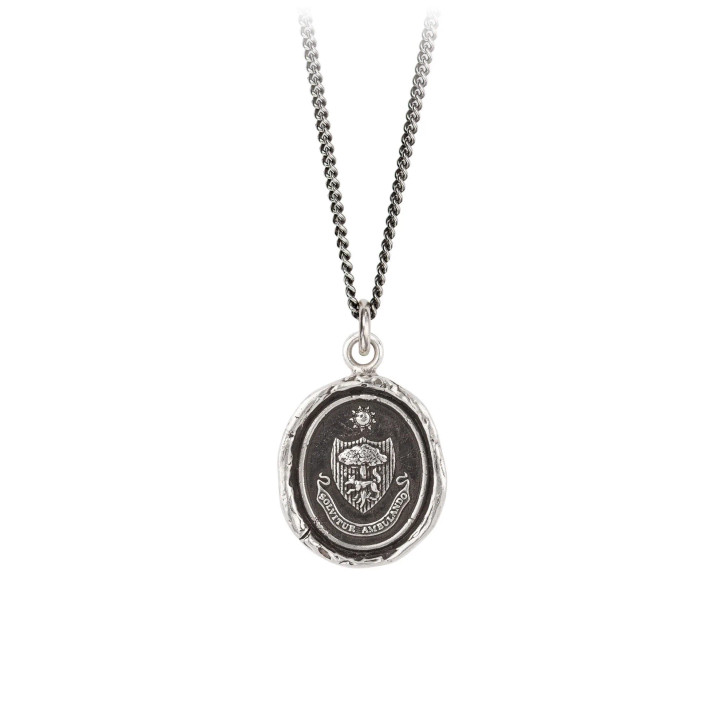 Pyrrha Walking Meditation Talisman Necklace 18"