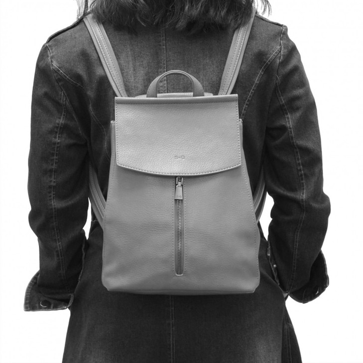 S-Q Chloe Convertible Backpack Iced Capp