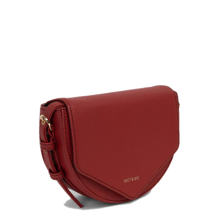 Matt & Nat Twill Purity Crossbody Bag Passion