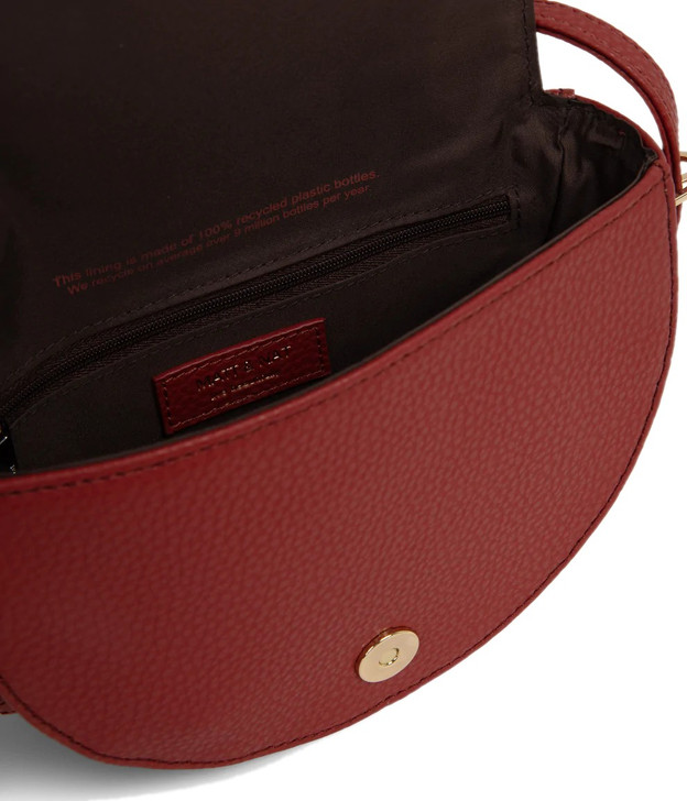 Matt & Nat Twill Purity Crossbody Bag Passion