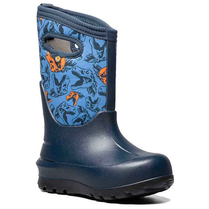 Bogs Kids Neo-Classic Cool Dino Boots Navy Multi