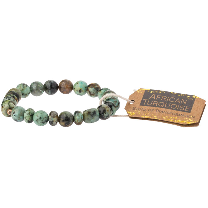 Scout Stone Stacking Bracelet African Turquoise