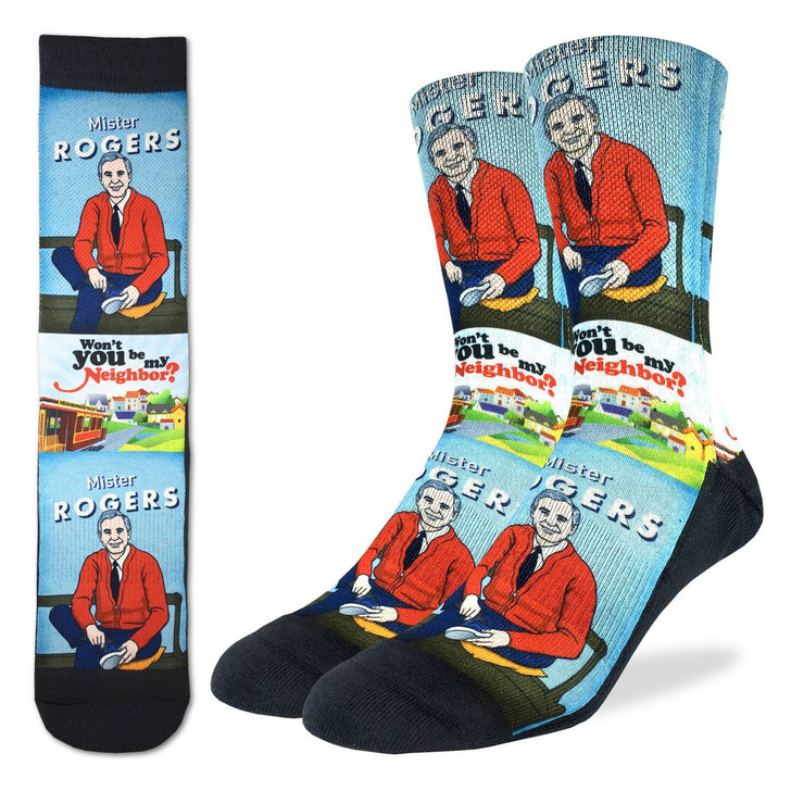 Good Luck Sock Men's Mister Rogers Neighborhood Socks