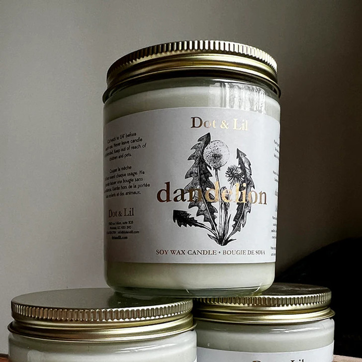 Dot & Lil Dandelion Wildflower Candle