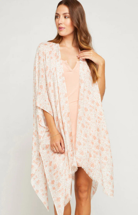 Gentle Fawn Rosabelle Cover Up Apricot Ditsy