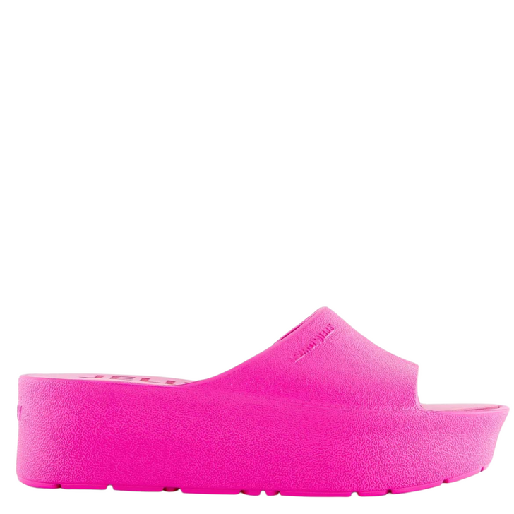 Lemon Jelly Sunny Platform Slides Fuchsia