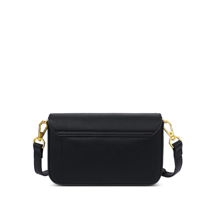 Pixie Mood Larissa Mini Crossbody Black Pebbled