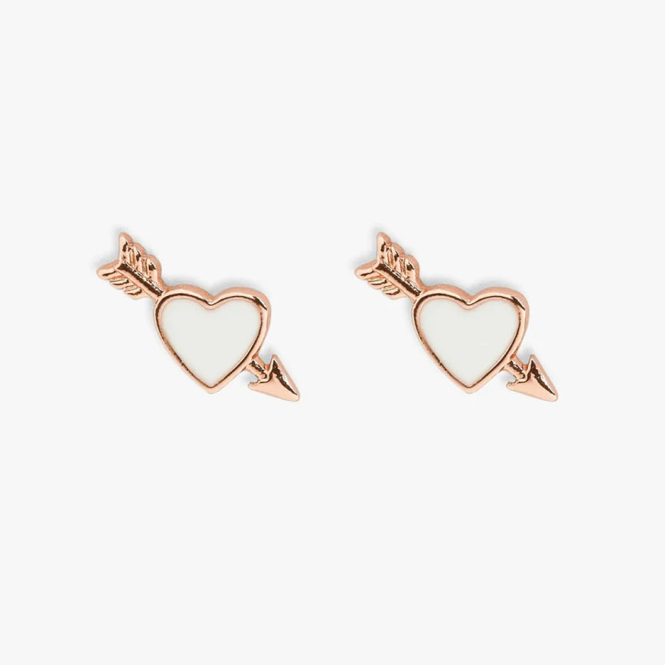 
Pura Vida Lovestruck Studs Rose Gold
