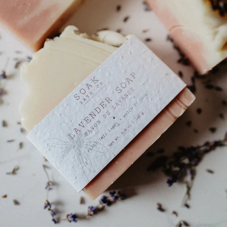 Soak Lavender Soap Bar