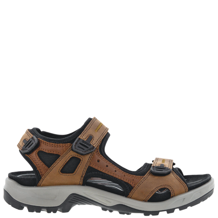 Ecco Men's Yucatan Off Road Sandals Espresso/Cocoa