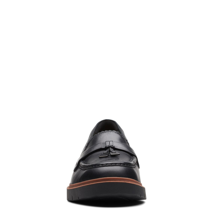 Clarks Westlynn Bella Black Leather Loafers