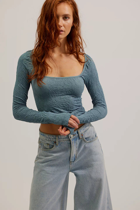 Free People Have It All Long Sleeve Storm Water