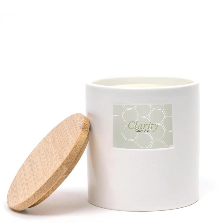 Green Ash Clarity Candle Patchouli, Bergamot & Cedarwood