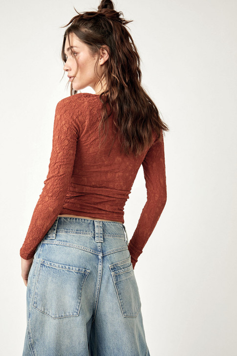 Free People Have It All Long Sleeve Sequoia