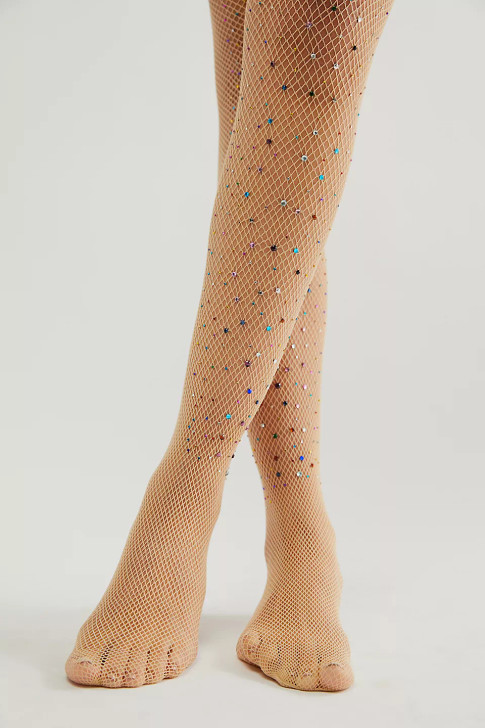 Photographic Image of Multi-colored Sequins Leggings for Sale by  CrazyCraftLady