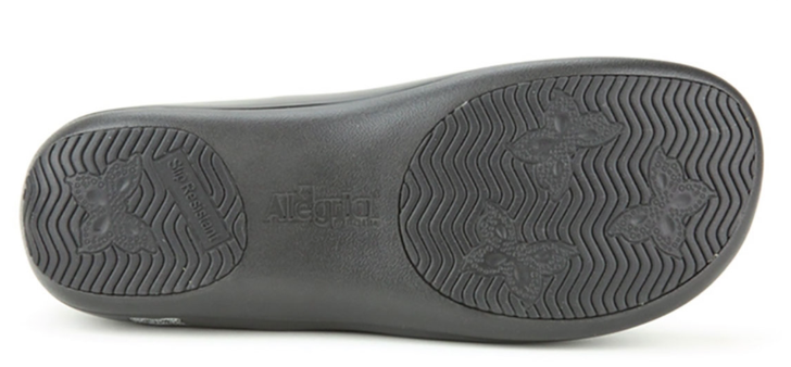 Alegria - Keli Black Embossed Shoe