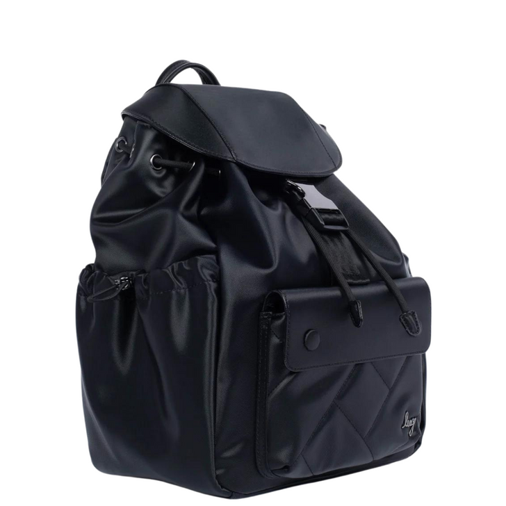 Lug Wiffle Satin VL Backpack Black