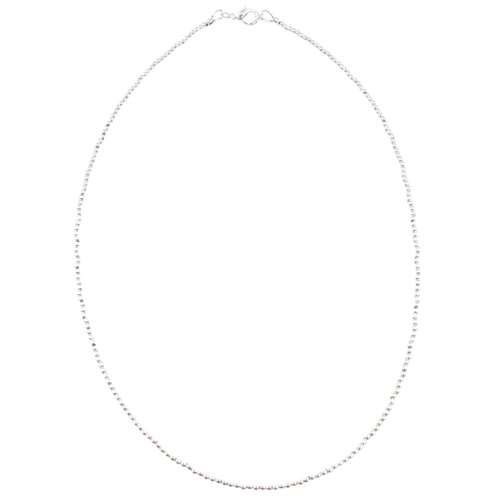 Saskia de Vries Jewelry Sterling Silver Leave-On Necklace 2mm
