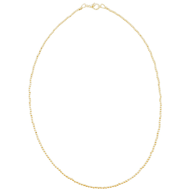 Saskia de Vries Jewelry Gold Filled Leave-On Necklace 2mm