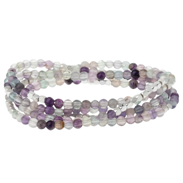 Scout Stone Wrap Bracelet/Necklace Fluorite
