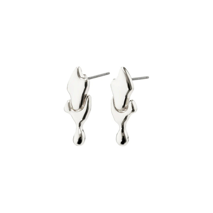 Pilgrim Alyssa Silver Plated Drip Studs