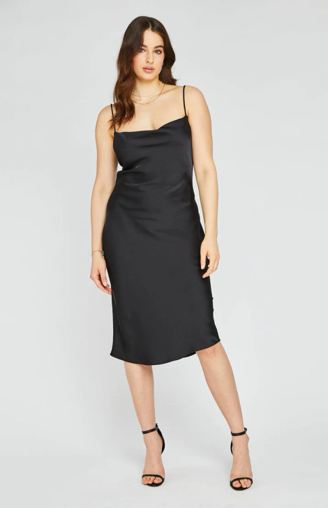 Gentle Fawn Agatha Midi Dress Black