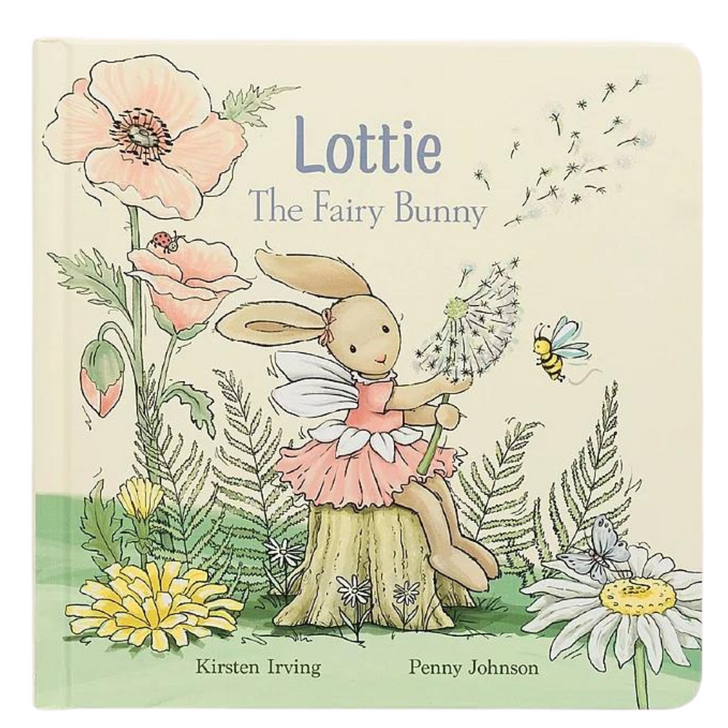 JellyCat Lottie Fairy Bunny Book