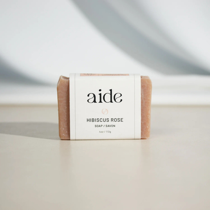 Aide Bodycare Soap Hibiscus Rose