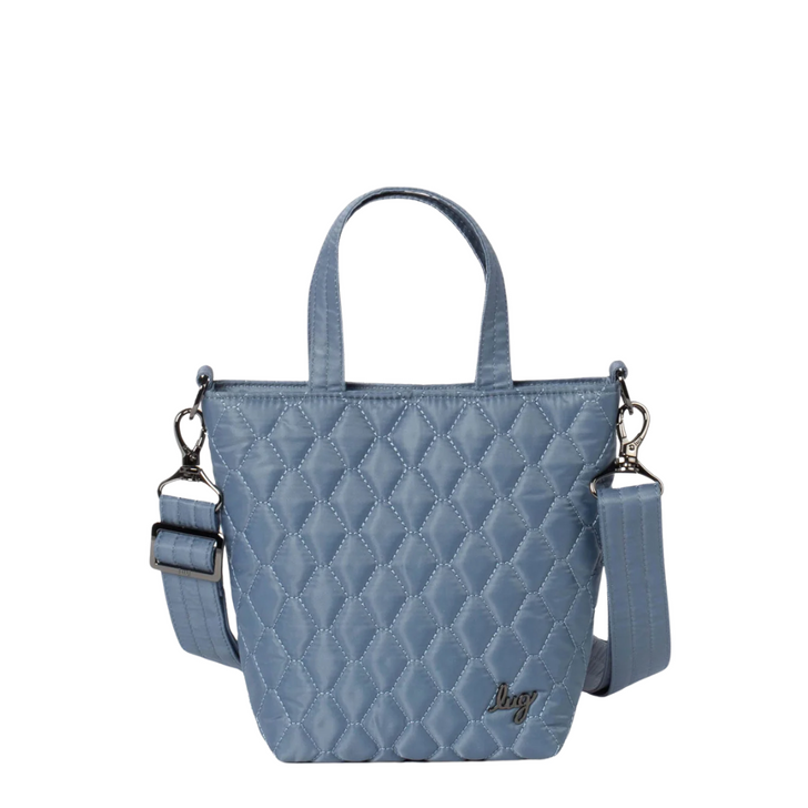 Lug Tip Toe Crossbody Bag Blue Moon