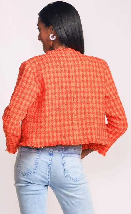 Pink Martini Mindi Jacket Orange