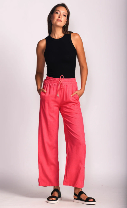 Pink Martini Daisy Pants Pink