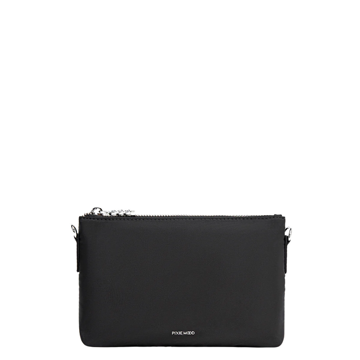 Pixie Mood Drea Pouch Set Black Nylon