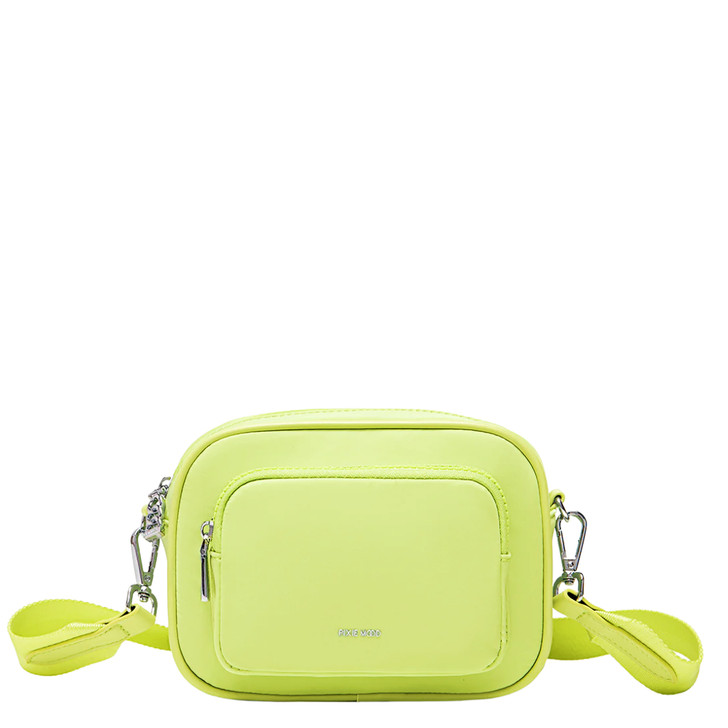 Pixie Mood Daisy Crossbody Bag Lime Nylon