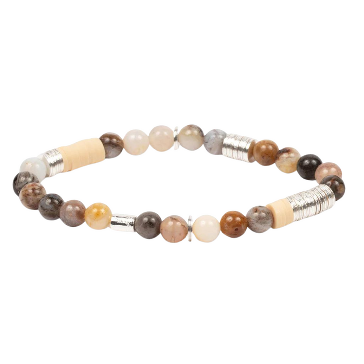 Scout Intermix Stone Stacking Bracelet Mexican Onyx