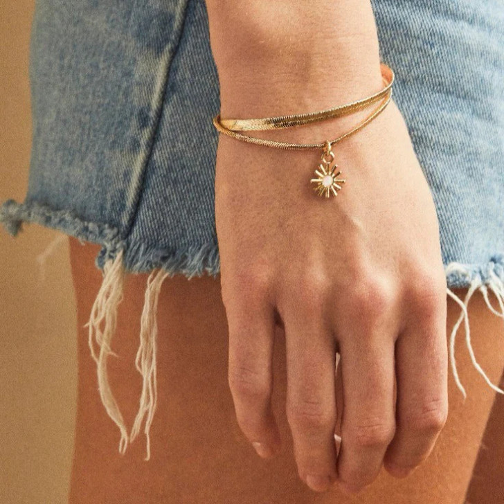 Foxy Originals Sunny Layered Bracelet Gold