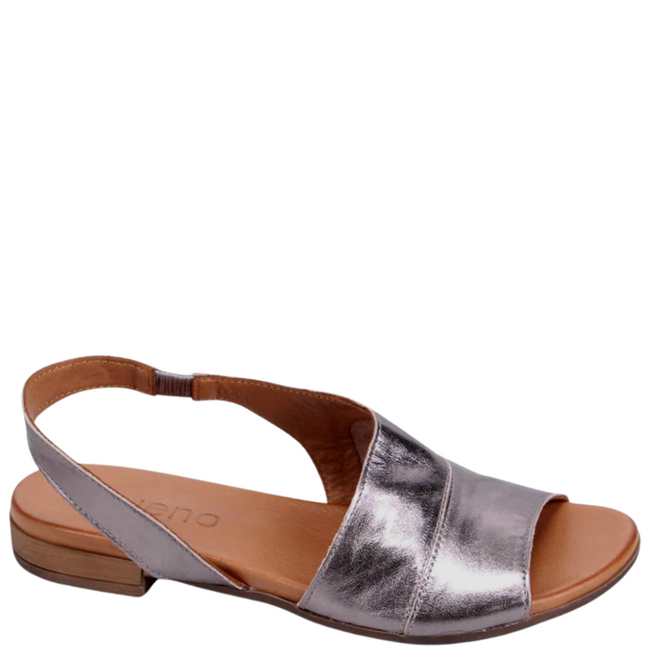 Bueno Tansing Cutout Sandals Pewter