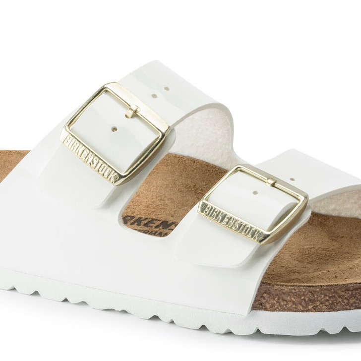 Birkenstock Arizona BF Patent White LS Narrow