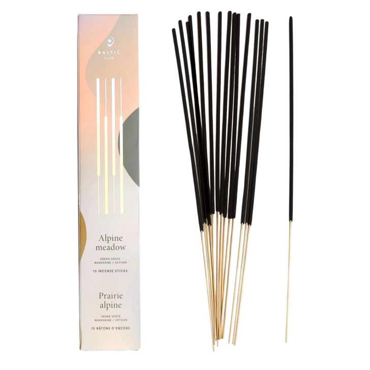 Baltic Club Incense Sticks Alpine Meadow