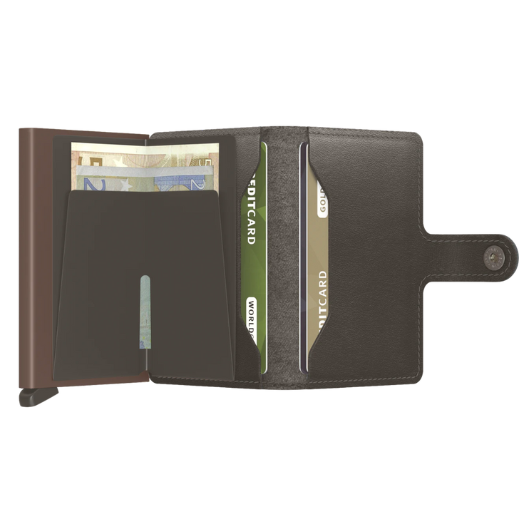 Secrid Miniwallet Original Black/Brown