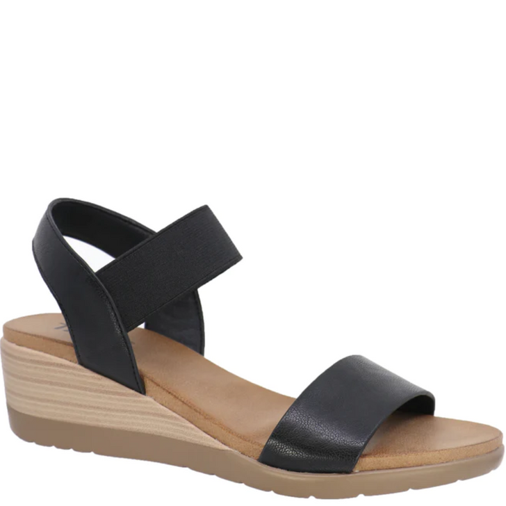 Taxi Debbie-01 Wedges Black