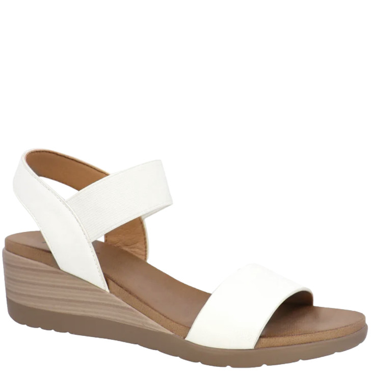 Taxi Debbie-01 Wedges White