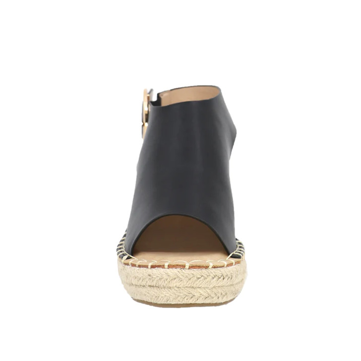 Taxi Madison-01 Wedge Espadrilles Black