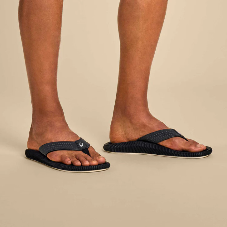 OluKai Ulele Men's Sandals Black/Black
